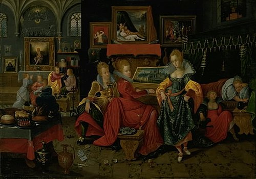 The Parable of the Wise and the Foolish Virgins, 1608, Hieronymus Francken II