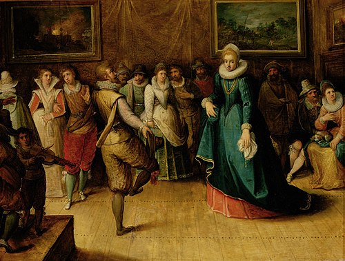 Tanzgesellschaft, 1610, Hieronymus Francken II