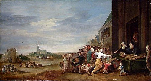 Deeds of Charity, 1611, Hieronymus Francken II