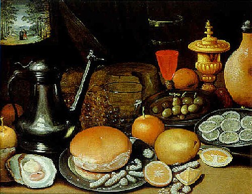 Rich Man's Meal, 1601, Hieronymus Francken II