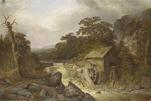 The Pioneer Mill, 1880, Homer Watson
