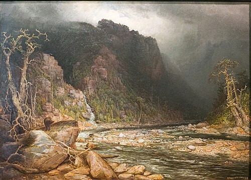 A Coming Storm in the Adirondacks, 1879, Homer Watson