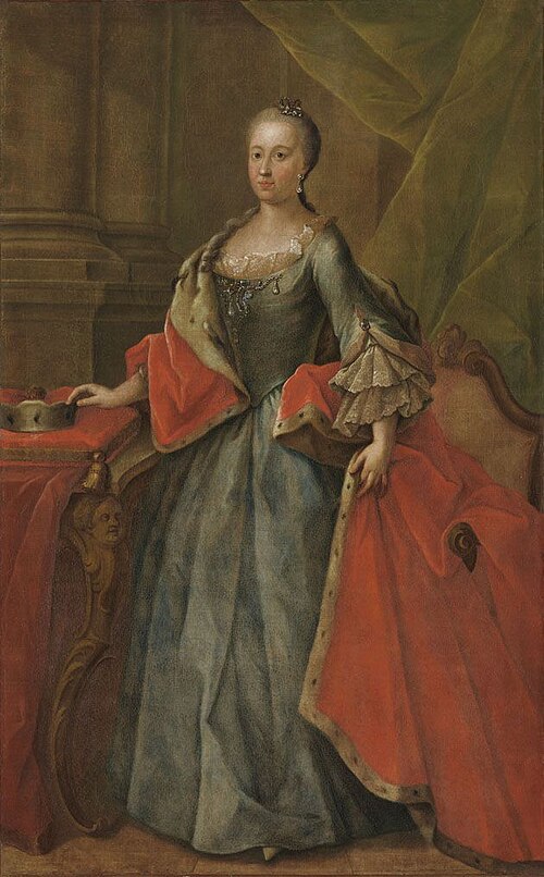 Maria Anna of Sulzbach (1722-1790), 1767, Michael Hartwagner