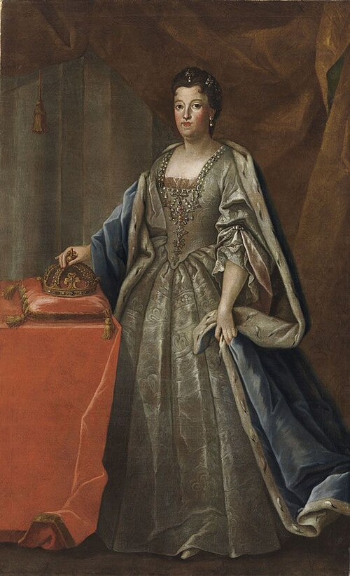 Bildnis der Therese Kunigunde, Gemahlin des Kurfürsten Max Emanuel von Bayern (1676-1730), 1767, Michael Hartwagner