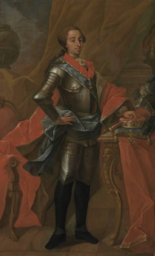Bildnis des Clemens Franz de Paula, Sohn des Prinzen Ferdinand Maria Innocenz, 1767, Michael Hartwagner