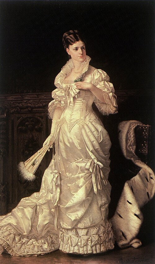 Józefina z Gumowskich Amszyńska, 1882, Władysław Bakałowicz