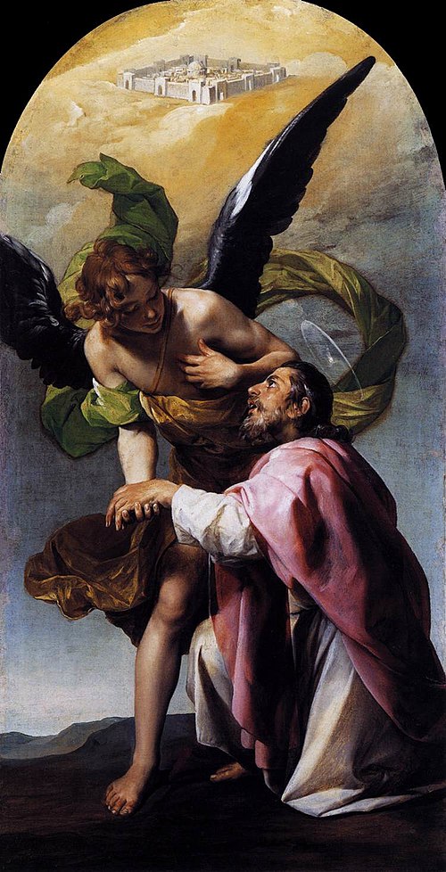 Saint John the Evangelist's Vision of Jerusalem, 1636, Alonso Cano