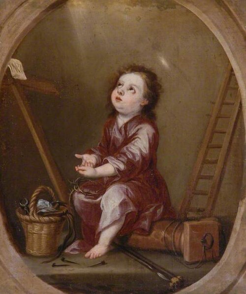 The Infant Christ with the Crown of Thorns, 1657, Alonso Cano