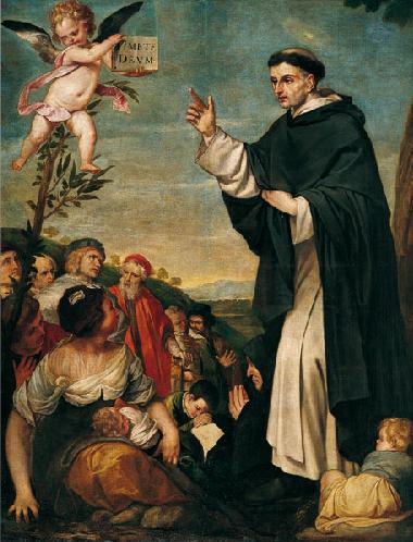 San Vicente Ferrer predicando, 1644, Alonso Cano