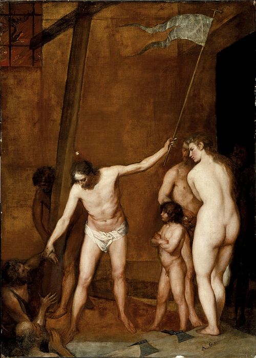 Christ in Limbo, 1655, Alonso Cano