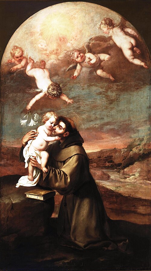 Saint Anthony of Padua, 1601, Alonso Cano