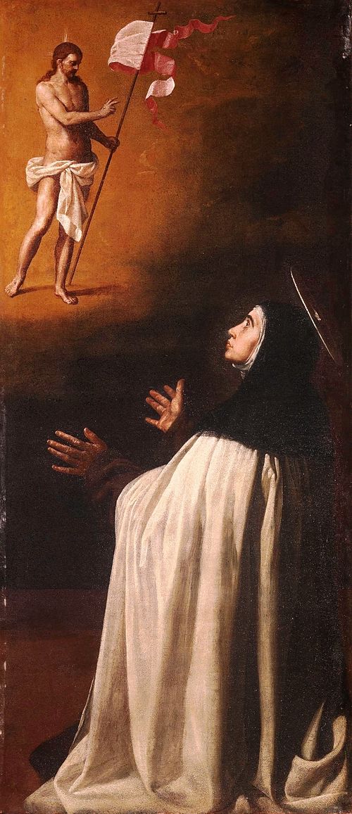 The crucified Christ appears to Saint Teresa, 1629, Alonso Cano