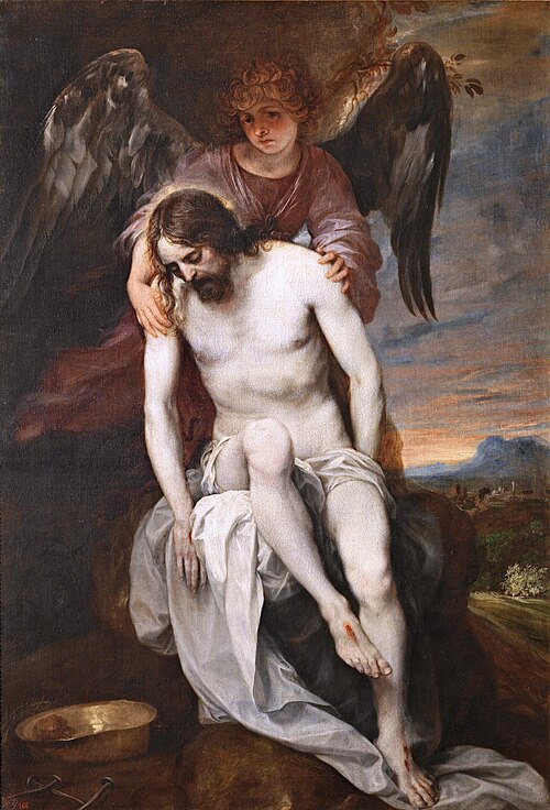 The dead Christ supported by an Angel, 1646, Alonso Cano