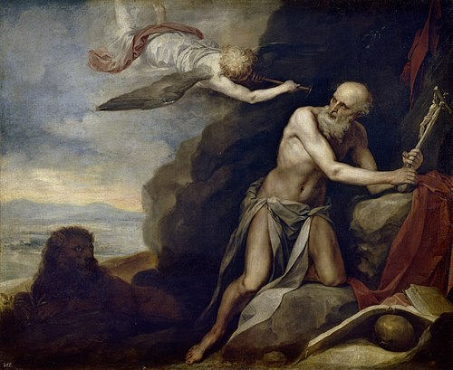 The penitent Saint Jerome, 1660, Alonso Cano