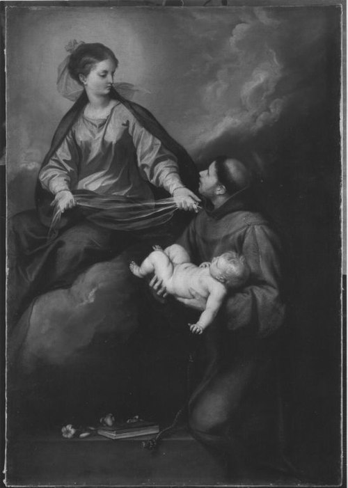 Die Muttergottes erscheint dem hl. Antonius, 1648, Alonso Cano