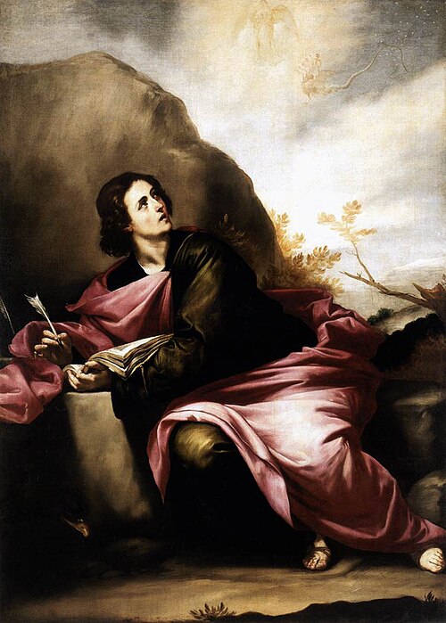 Saint John the Evangelist on Pathmos, 1650, Alonso Cano