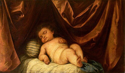 The Sleeping Christ Child, 1652, Alonso Cano