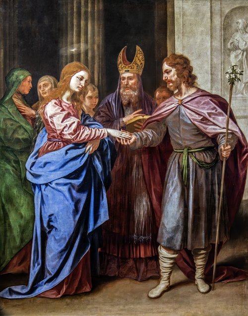Le Mariage de la Vierge, 1655, Alonso Cano