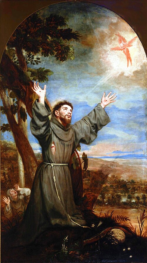 Estigmatización de San Francisco, 1651, Alonso Cano