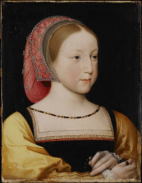 Portrait de Charlotte de Valois, 1522, Jean Clouet