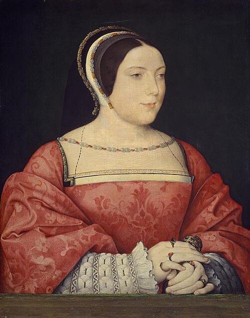Madame de Canaples (Marie d'Assigny, 1502 - 58), 1525, Jean Clouet