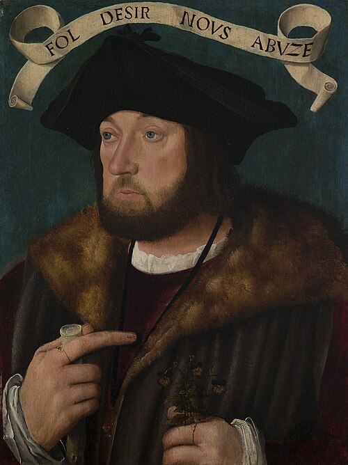Portrait présumé de Guillaume Gouffier, , Jean Clouet