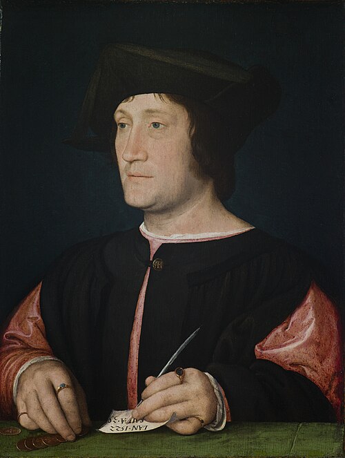 Portrait of a Banker, 1522, Jean Clouet