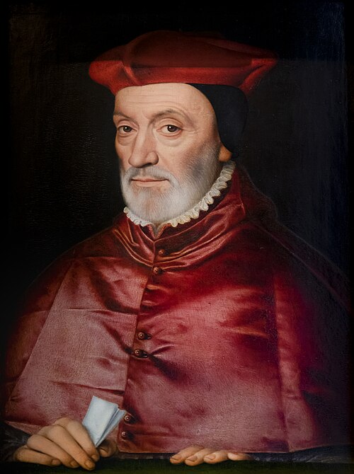 Portrait de Jean Bertrand, archevêque et cardinal de Sens, 1520, Jean Clouet