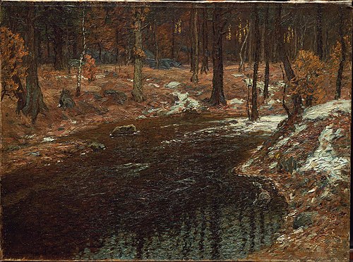 Breaking Up of Winter, 1904, John Joseph Enneking