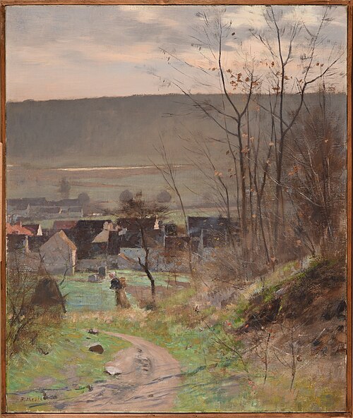 Matinée de fin d'hiver, 1895, Joseph Paul Meslé