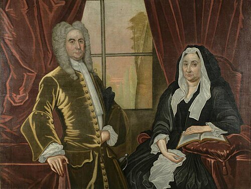 Captain and Mrs. Johannes Schuyler, 1730, John Watson