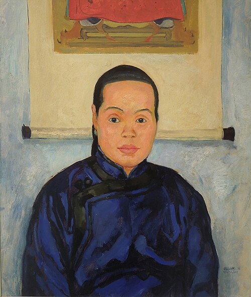 A Chinese Woman, 1912, Emil Orlik