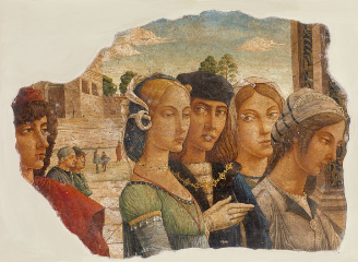 Fresco Fragment, , Icilio Federico Ioni