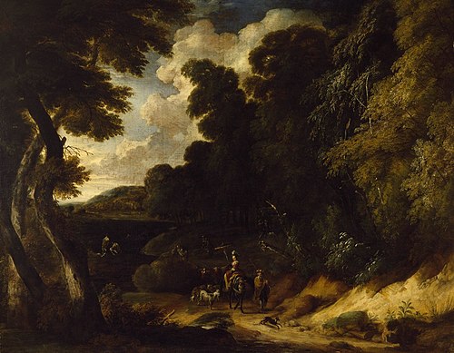 Landscape with Figures, 1660, Ignatius van der Stock