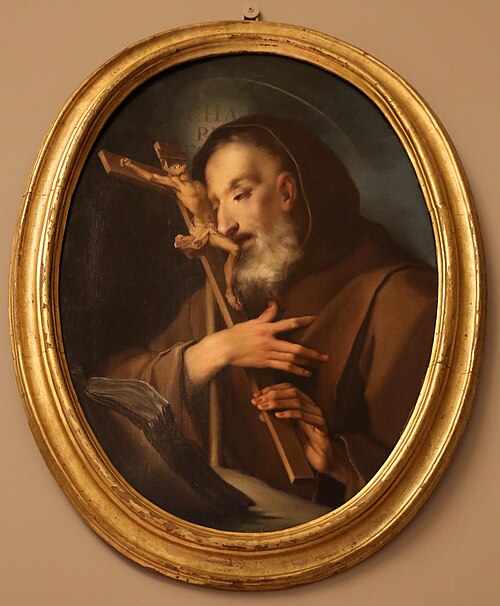 san francesco abraccia il crocifisso, , Ignazio Stern