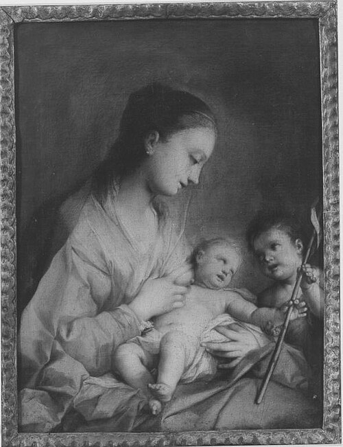 Maria mit dem Kinde und Johannes, , Ignazio Stern