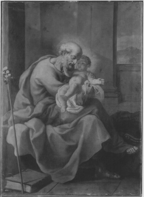 Hl. Joseph mit dem Kinde, 1713, Ignazio Stern