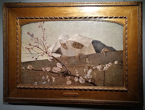 The blackcaps, 1884, Giovanni Segantini