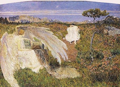 L'Amour à la fontaine de la vie, 1896, Giovanni Segantini