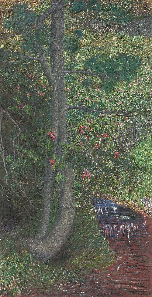 Pine Tree, 1897, Giovanni Segantini