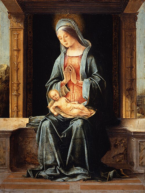 The Virgin and Child, 1491, Ercole de' Roberti
