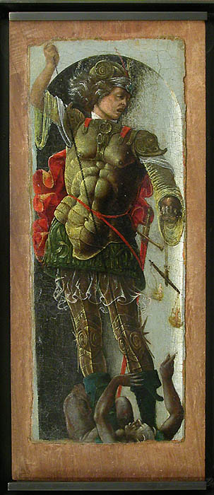 Saint Michael, 1472, Ercole de' Roberti