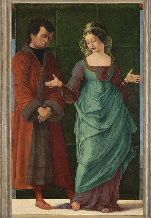 Porcia et Brutus, 1486, Ercole de' Roberti