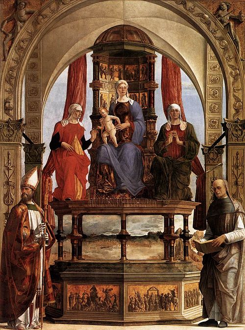 Santa Maria in Porto Altarpiece, 1479, Ercole de' Roberti