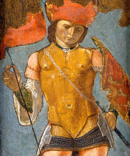 Archange Michel, 1470, Ercole de' Roberti