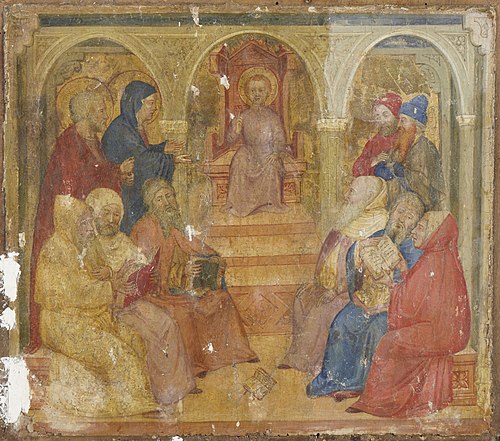 Christ Among the Doctors, , Altichiero da Zevio