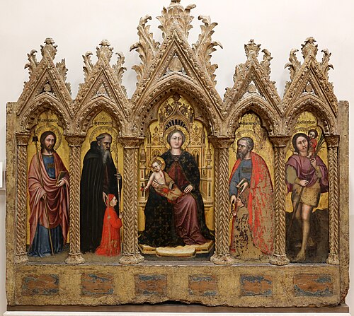 Polittico di Boi, 1380, Altichiero da Zevio