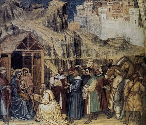 Anbetung der Könige, 1380, Altichiero da Zevio