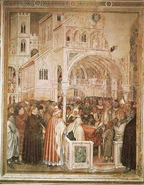 Death of St Lucy, 1381, Altichiero da Zevio
