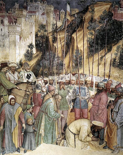 The Execution of Saint George, 1380, Altichiero da Zevio